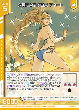 夕陽に染まる白天 アネート 【E48/022R】